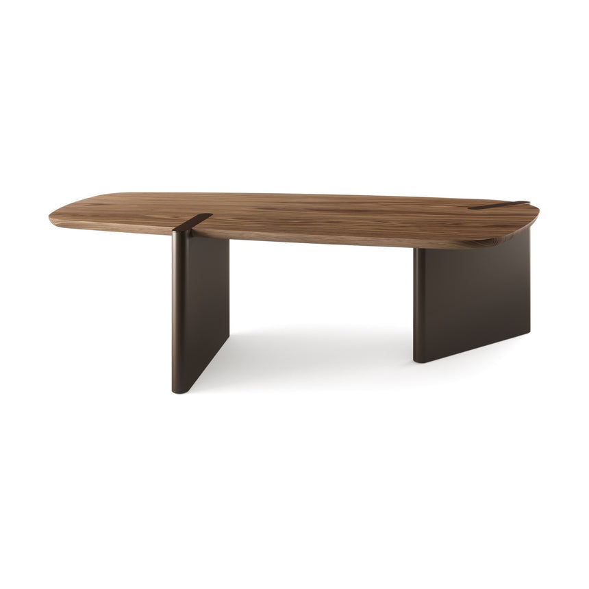 Modern Minimalist Wooden Dining Table | Bonaldo Flatiron | Italianfurniture.com