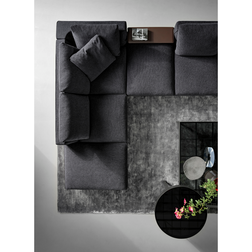 Monochrome Rectangular Area Rug | Bonaldo Casablanca | Italianfurniture.com