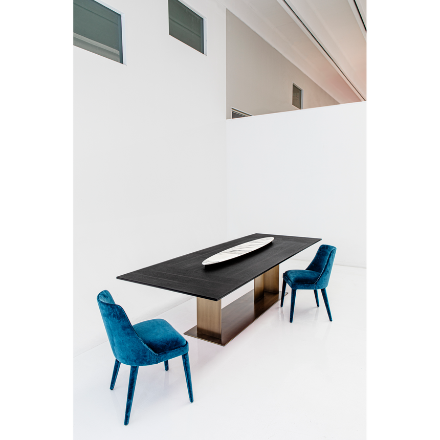 Chamfered Edged Dining Table | Casa Casati Berlino | Italianfurniture.com