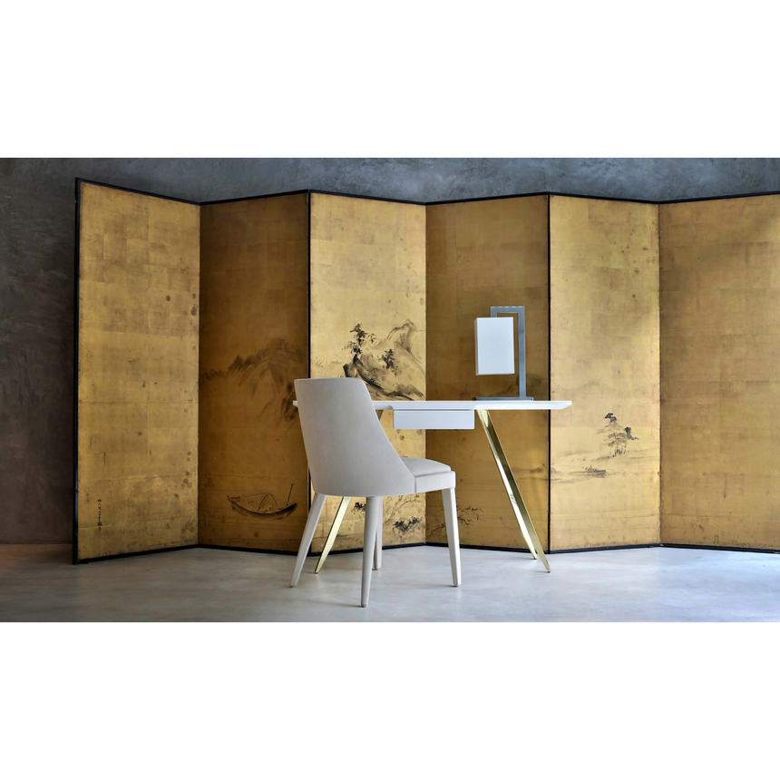 Glass Top Drawer Desk I Casa Casati Edo | Italianfurniture.com