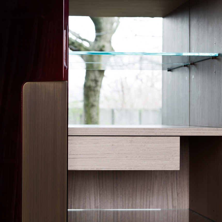 Bronze Metal Cabinet I Casa Casati Giorgio II | Italianfurniture.com