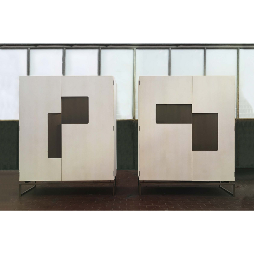 White Oak Cabinet I Casa Casati Giorgio I XL & Giorgio II XL | Italianfurniture.com