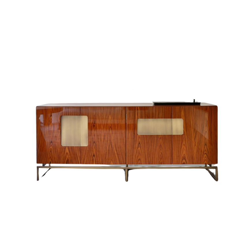 Glossy Rosewood Sideboard I Casa Casati Giorgio