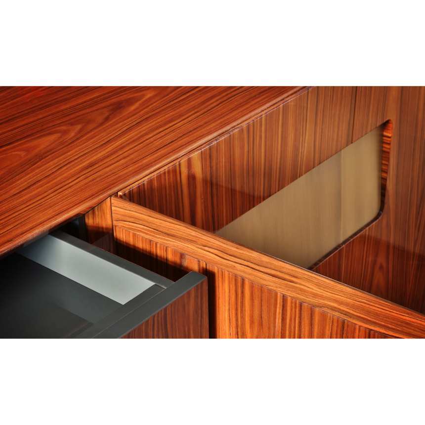 Glossy Rosewood Sideboard I Casa Casati Giorgio | Italianfurniture.com