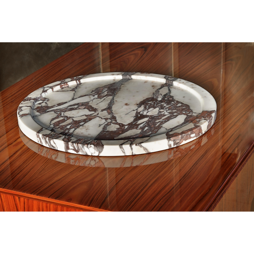 Matte Marble Tray I Casa Casati Trayano