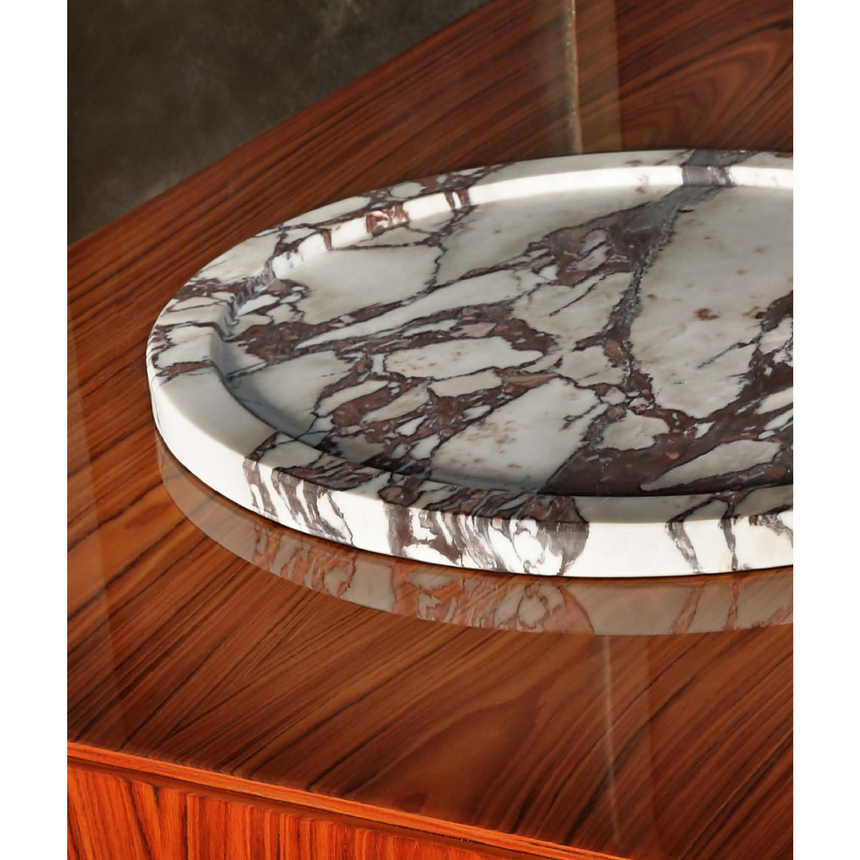 Matte Marble Tray I Casa Casati Trayano