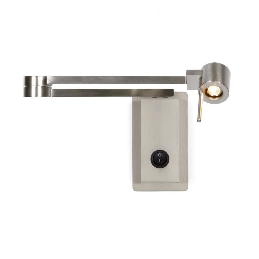 Double-Armed Adjustable Wall Lamp | Contardi Manhattan | Italianfurniture.com