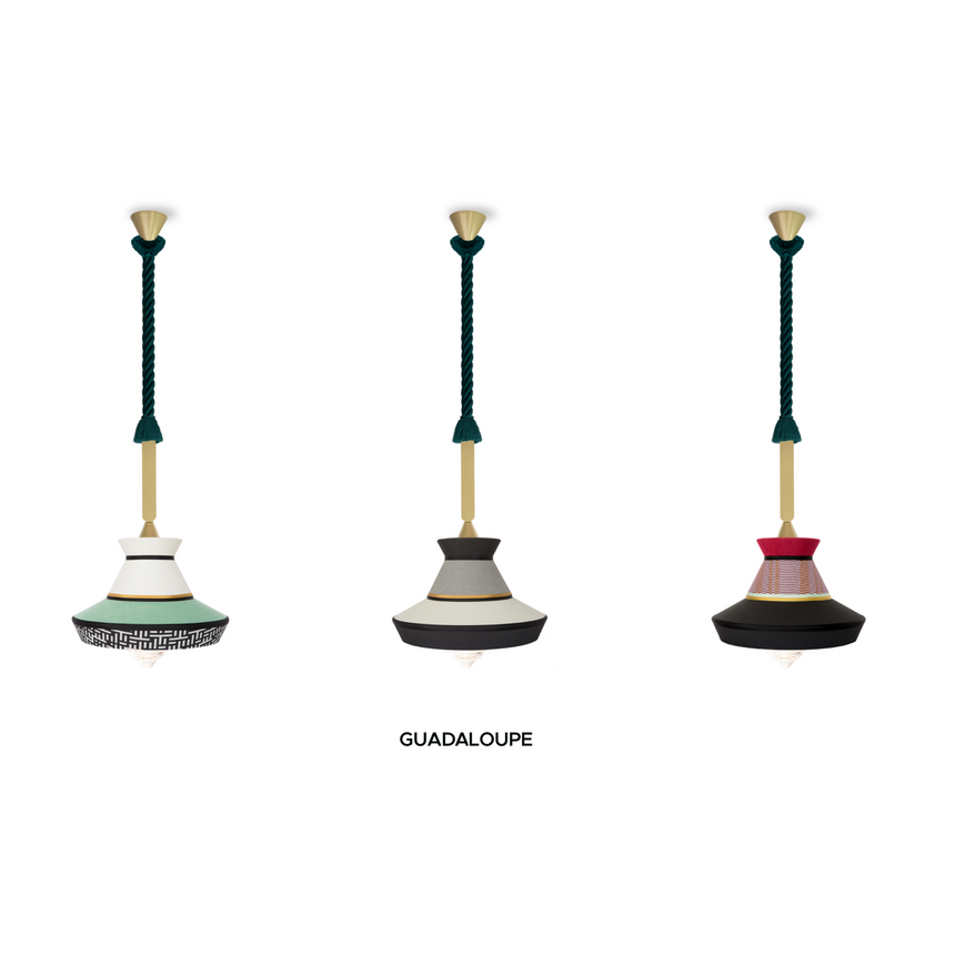 Gold Framed Outdoor Hanging Lamp | Contardi Calypso | Italianfurniture.com