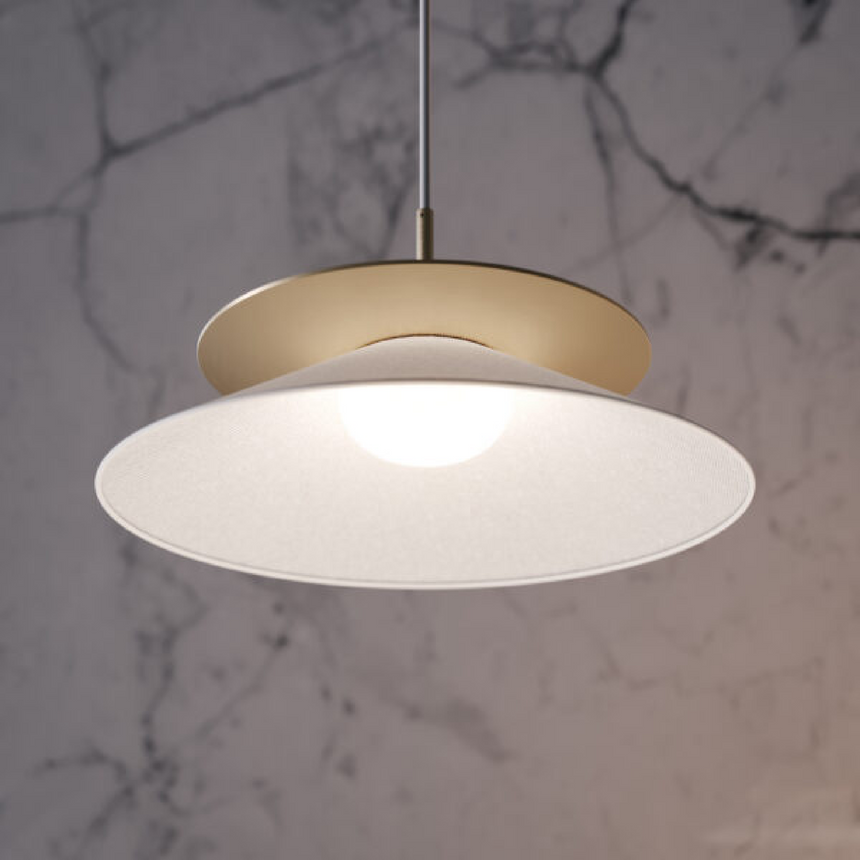 Cotton Shade Hanging Lamp | Contardi Asia | Italianfurniture.com