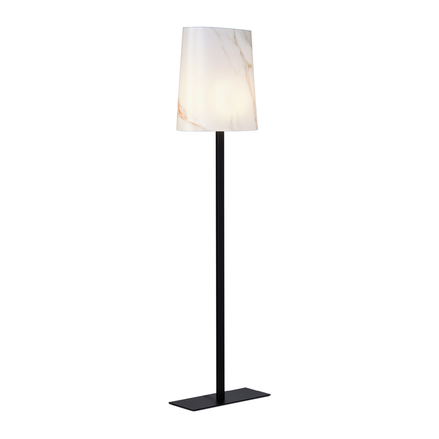 White Floor LED Lamp | Contardi Ovale | Italianfurniture.com