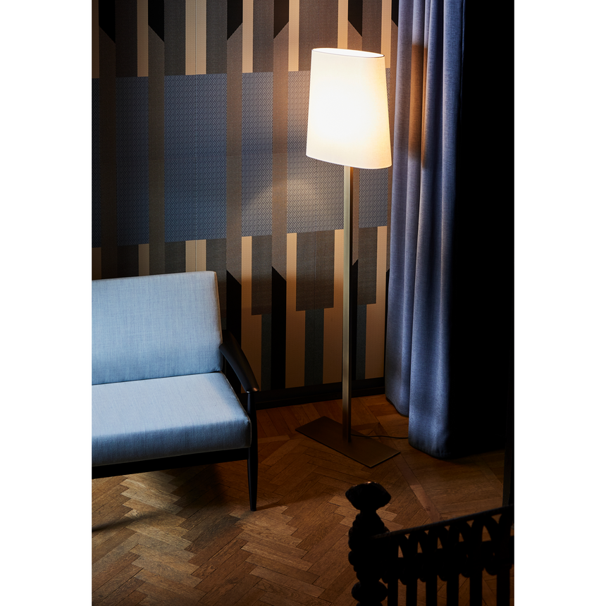 White Floor LED Lamp | Contardi Ovale | Italianfurniture.com