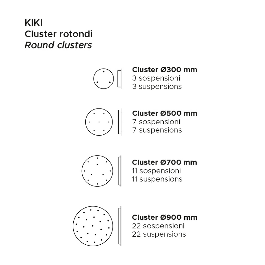 Round Opal Glass Pendant Lamp | Contardi Kiki | Italianfurniture.com