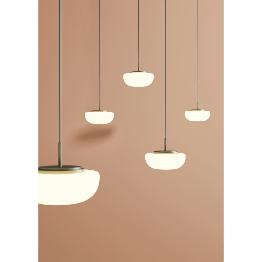 Round Opal Glass Pendant Lamp | Contardi Kiki | Italianfurniture.com