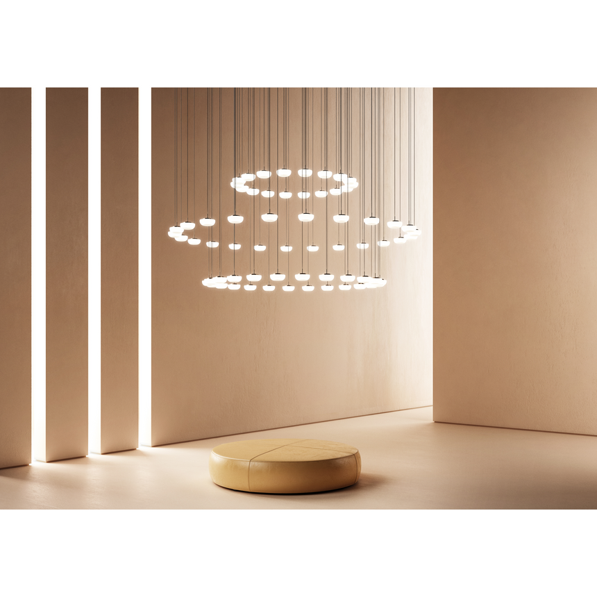 Round Opal Glass Pendant Lamp | Contardi Kiki | Italianfurniture.com