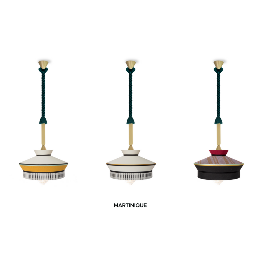 Braided Rope Outdoor Hanging Lamp | Contardi Calypso | Italianfurniture.com