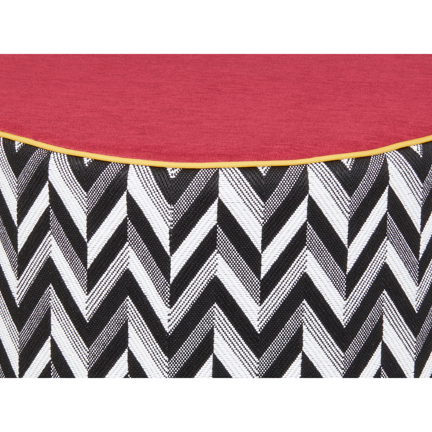 Cylindrical Outdoor Fabric Pouf | Contardi Calybabu | Italianfurniture.com