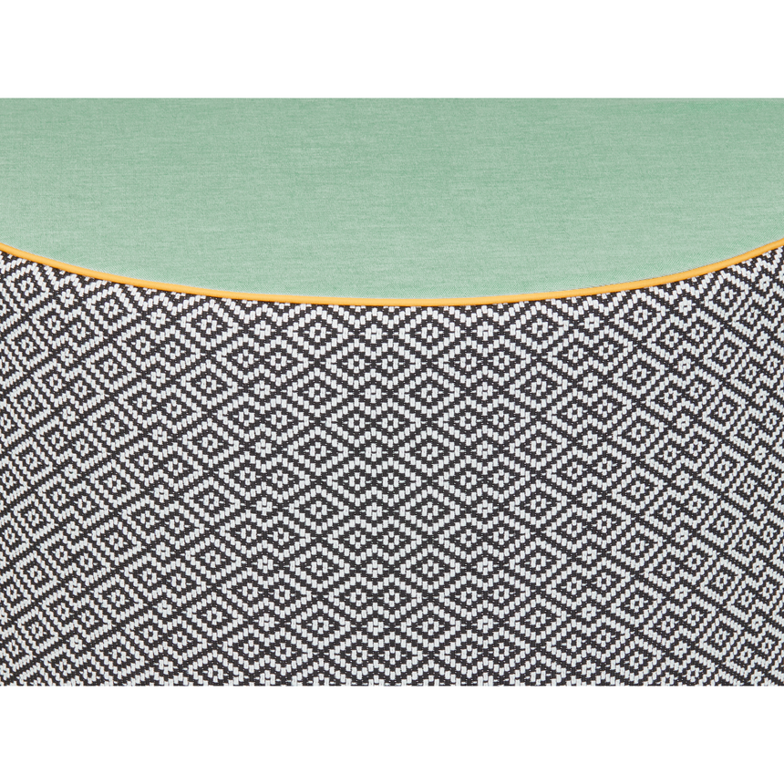 Cylindrical Outdoor Fabric Pouf | Contardi Calybabu | Italianfurniture.com