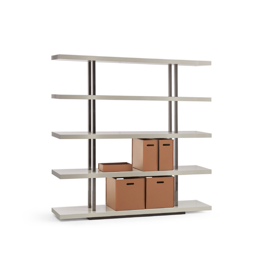 Gloss Lacquered Bookshelf | Dema Hotello | Italianfurniture.com