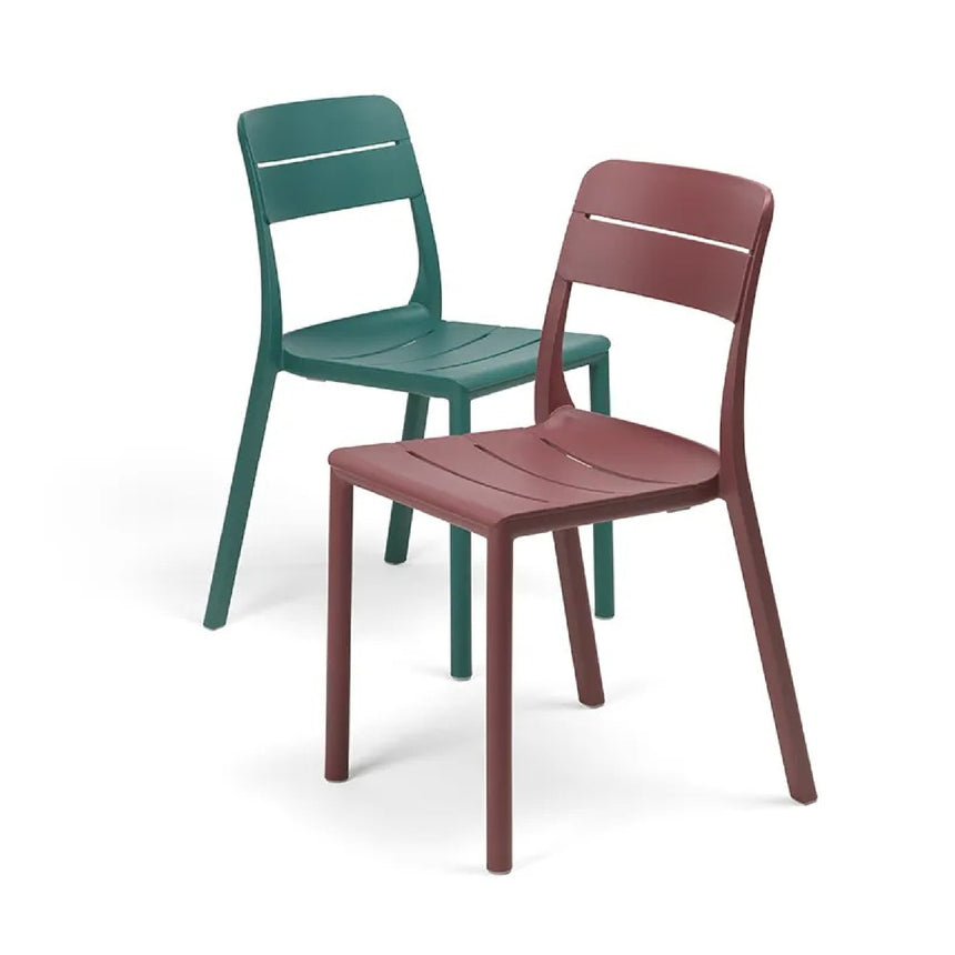 Fiberglass Outdoor Monobloc Dining Chair | Nardi Cassia Bistrot