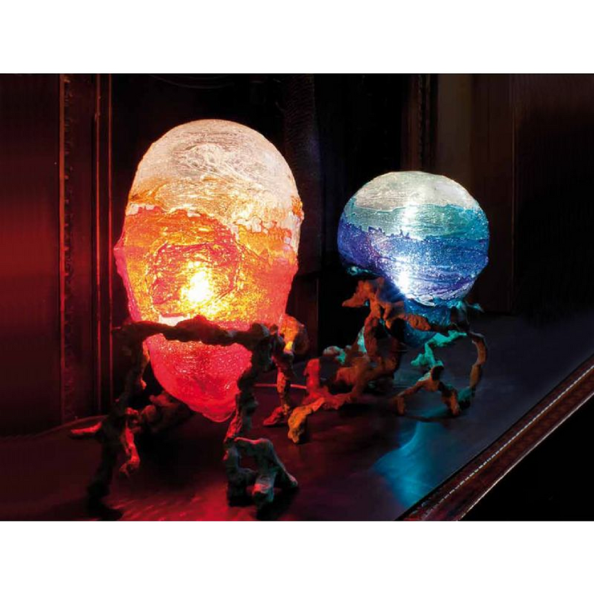 Blue Abstract Table Lamp | Venini Mappamondi | Italianfurniture.com