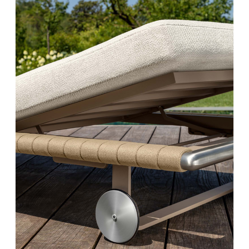 Padded Straps Sun Lounger | Talenti George | Italianfurniture.com