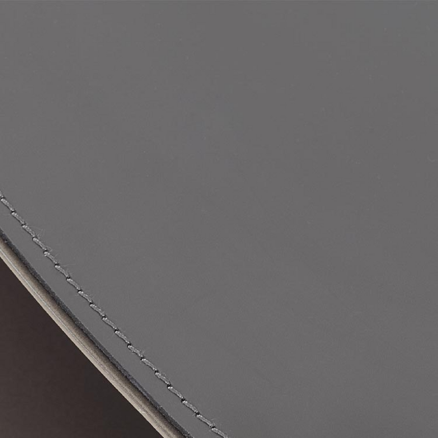 Raised-Edge Metal Nightstand | Flou Lotus | Italianfurniture.com