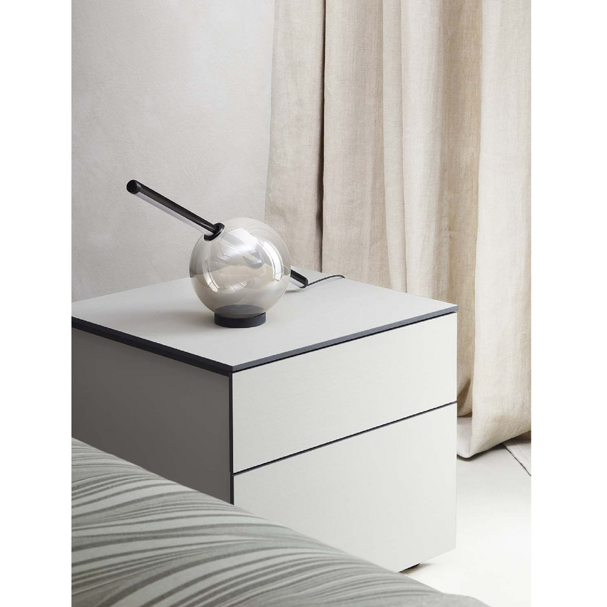 Scratch-Resistant 2-Drawer Nightstand | Flou Juta | Italianfurniture.com