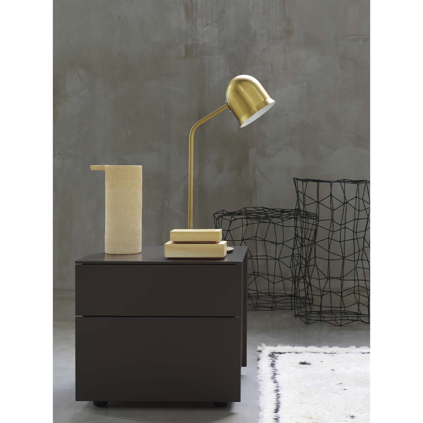 Scratch-Resistant 2-Drawer Nightstand | Flou Juta | Italianfurniture.com