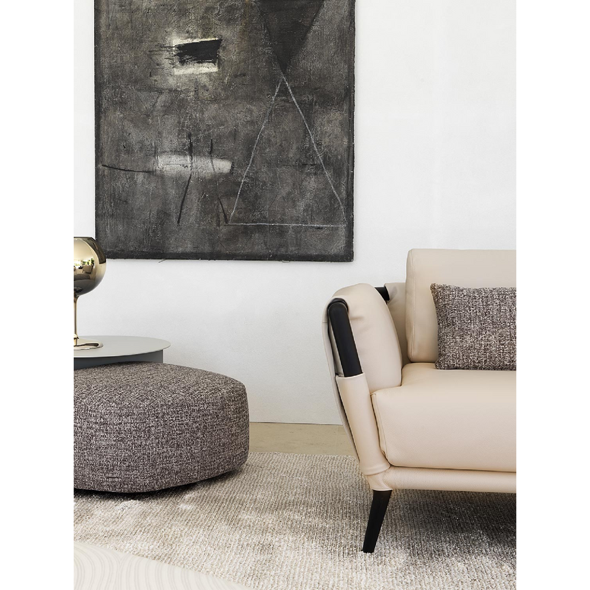 Brown Ash 2-Seater Lounge Sofa | Flou Gaudì | Italianfurniture.com