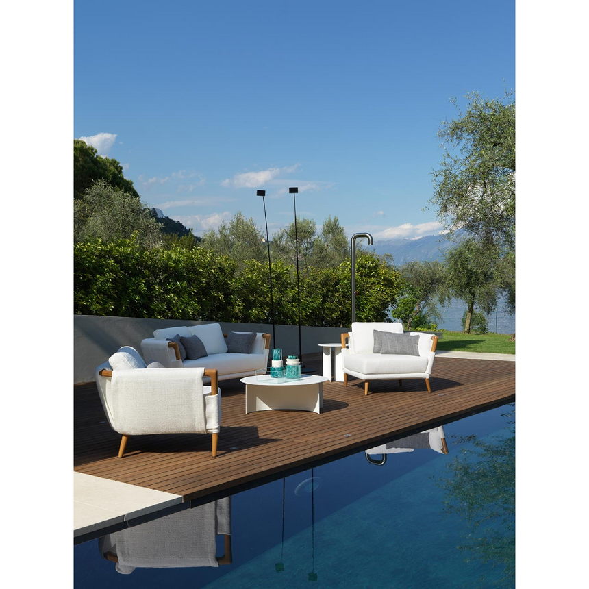 Iroko 2-Seater Outdoor Sofa | Flou Gaudi | Italianfurniture.com