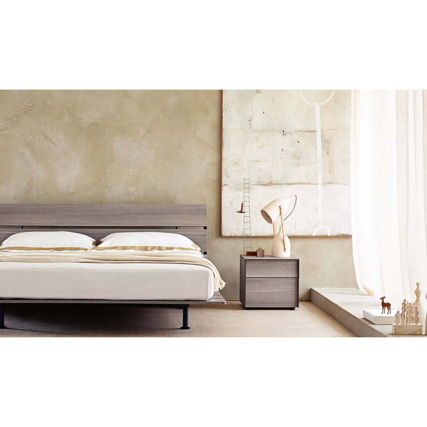 Slatted Wooden Bed | Flou Tadao | Italianfurniture.com