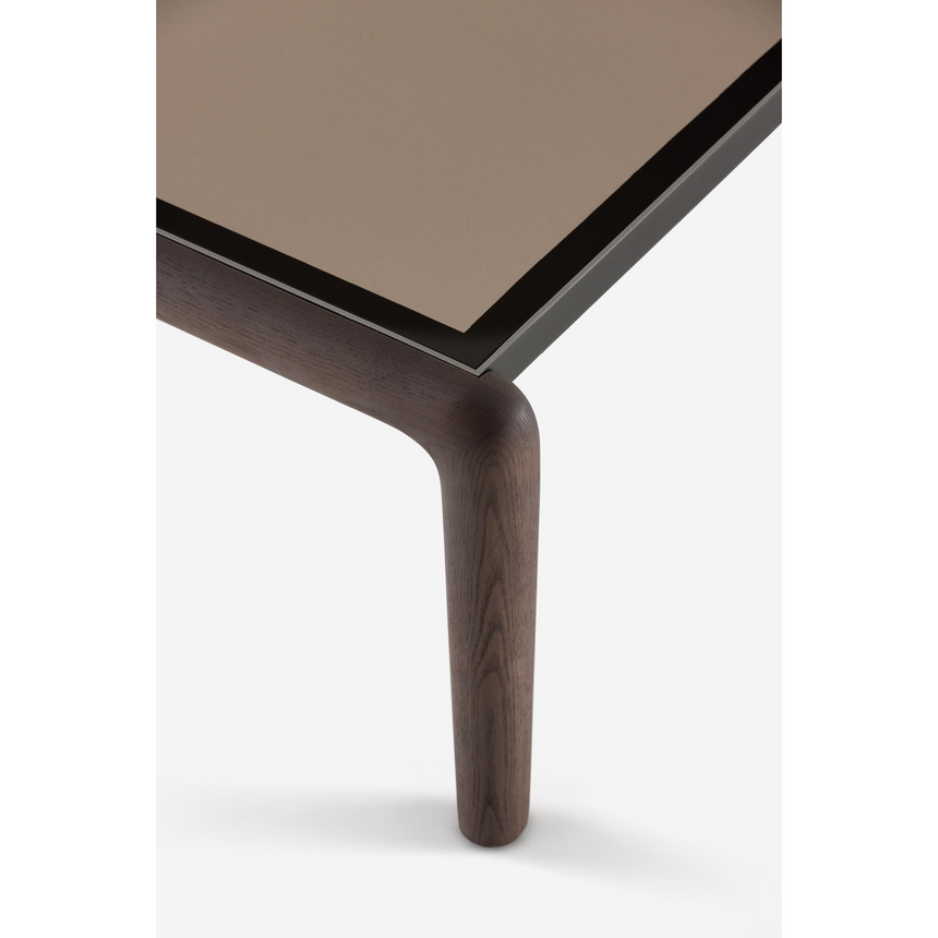 Solid Wood Framed Nightstand | Flou Gaudi | Italianfurniture.com