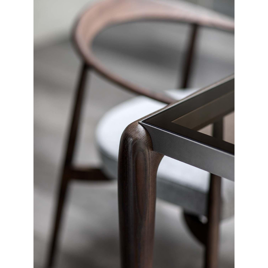 Solid Wood Framed Nightstand | Flou Gaudi | Italianfurniture.com