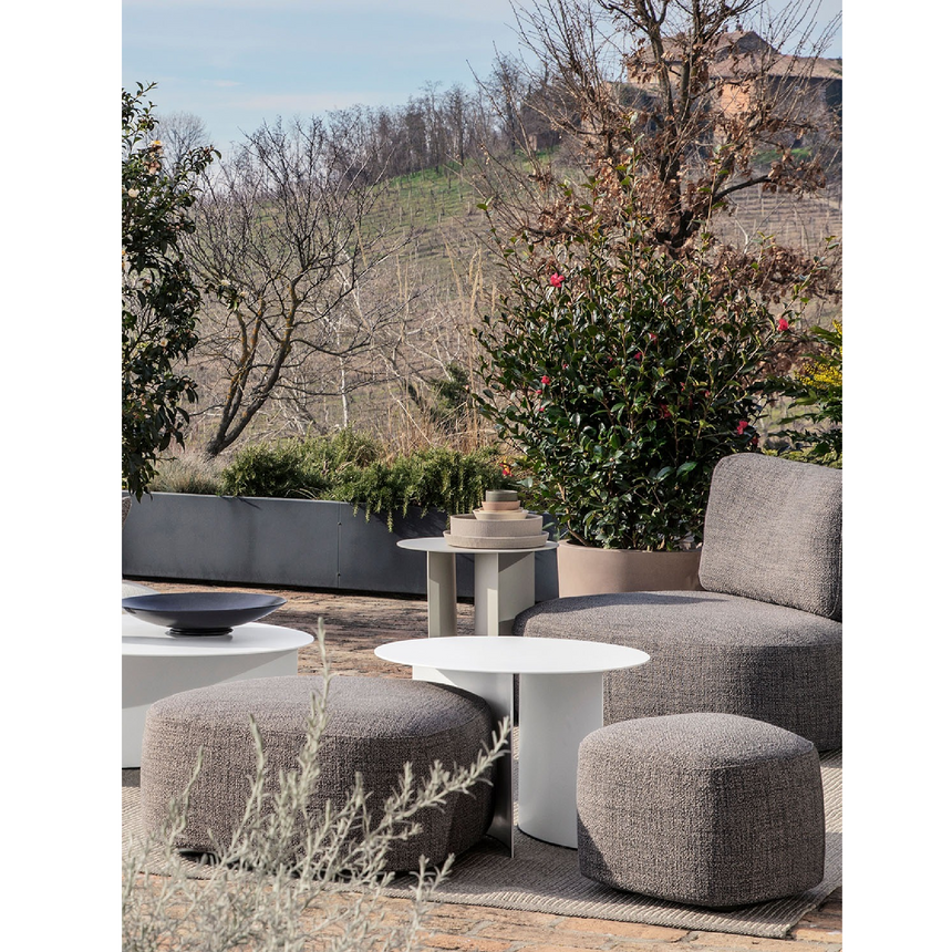 Irregular-Shaped Outdoor Pouf | Flou Pierre | Italianfurniture.com