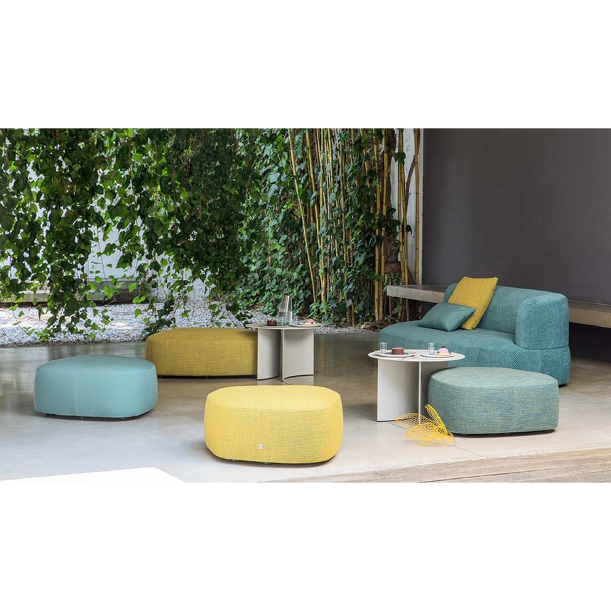 Irregular-Shaped Outdoor Sofa | Flou Pierre | Italianfurniture.com