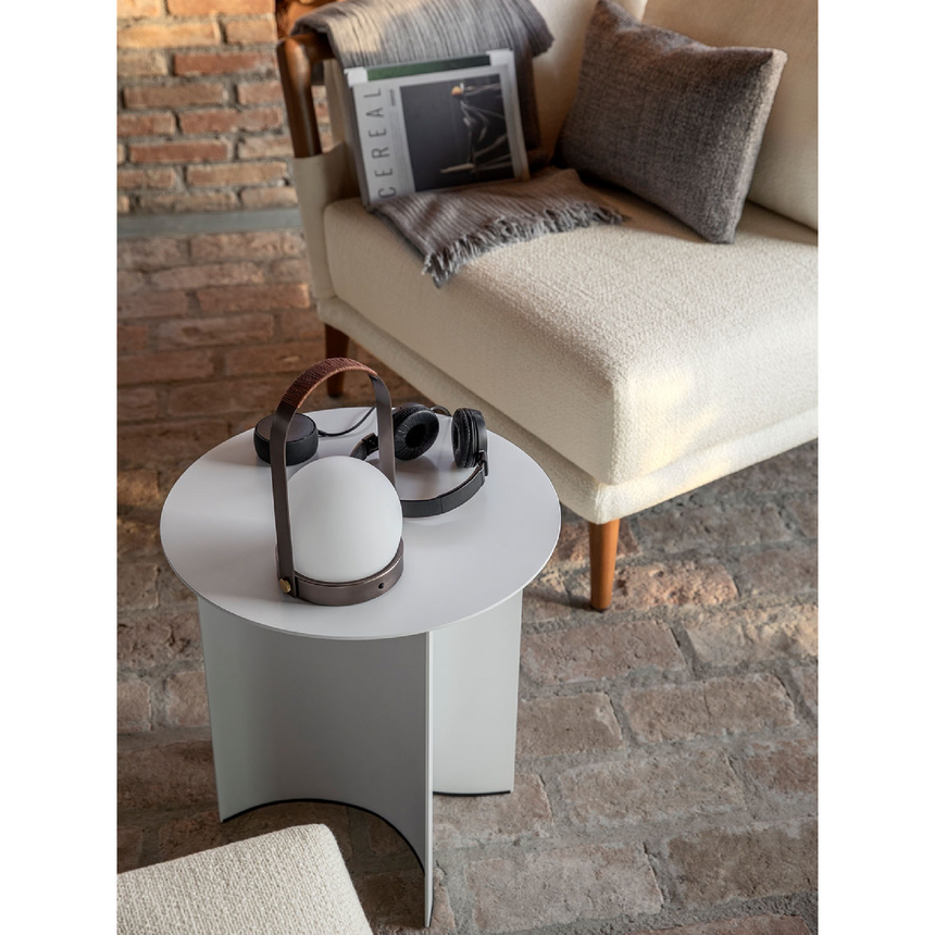 Round Metal Outdoor Coffee Table | Flou Pierre | Italianfurniture.com