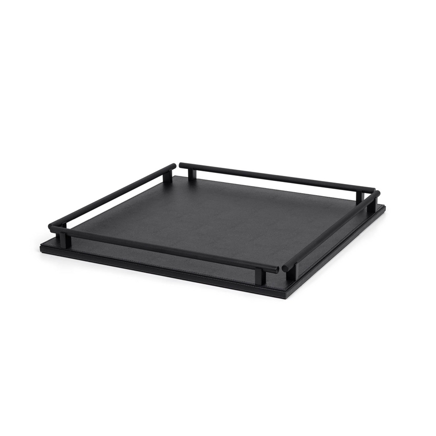 Square Leather Tray | Pinetti Robert | Italianfurniture.com