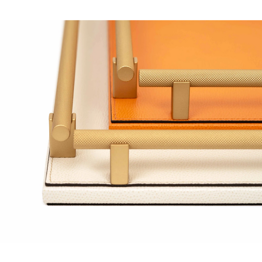 Square Leather Tray | Pinetti Robert | Italianfurniture.com