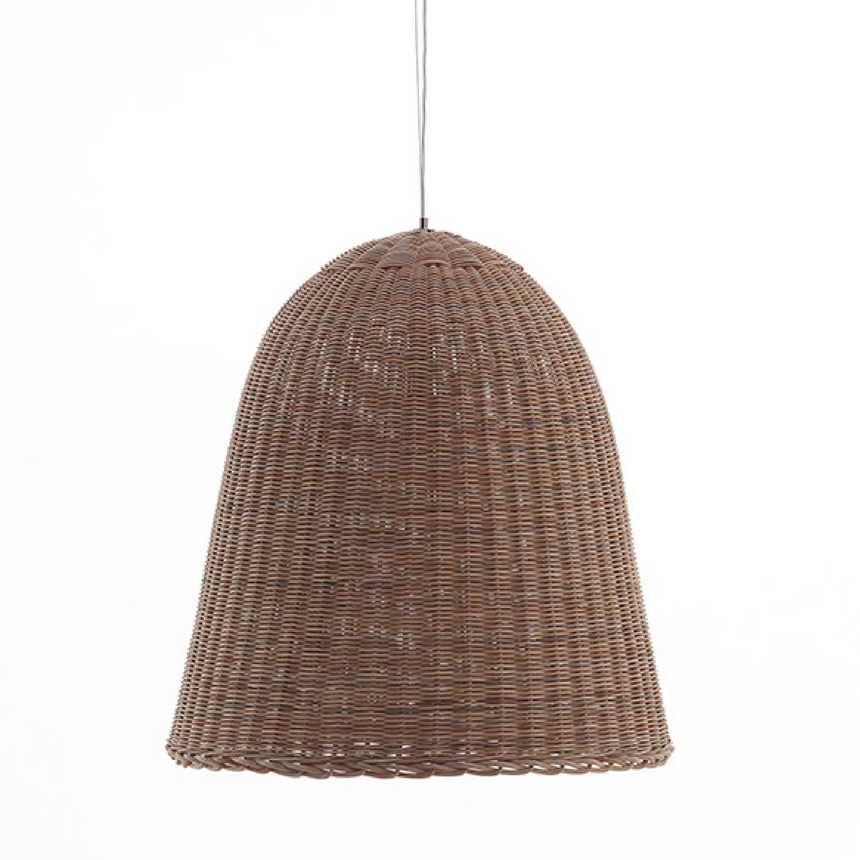 Hand-Woven Wicker Pendant Lamp | Gervasoni Bell | ItalianFurniture.com