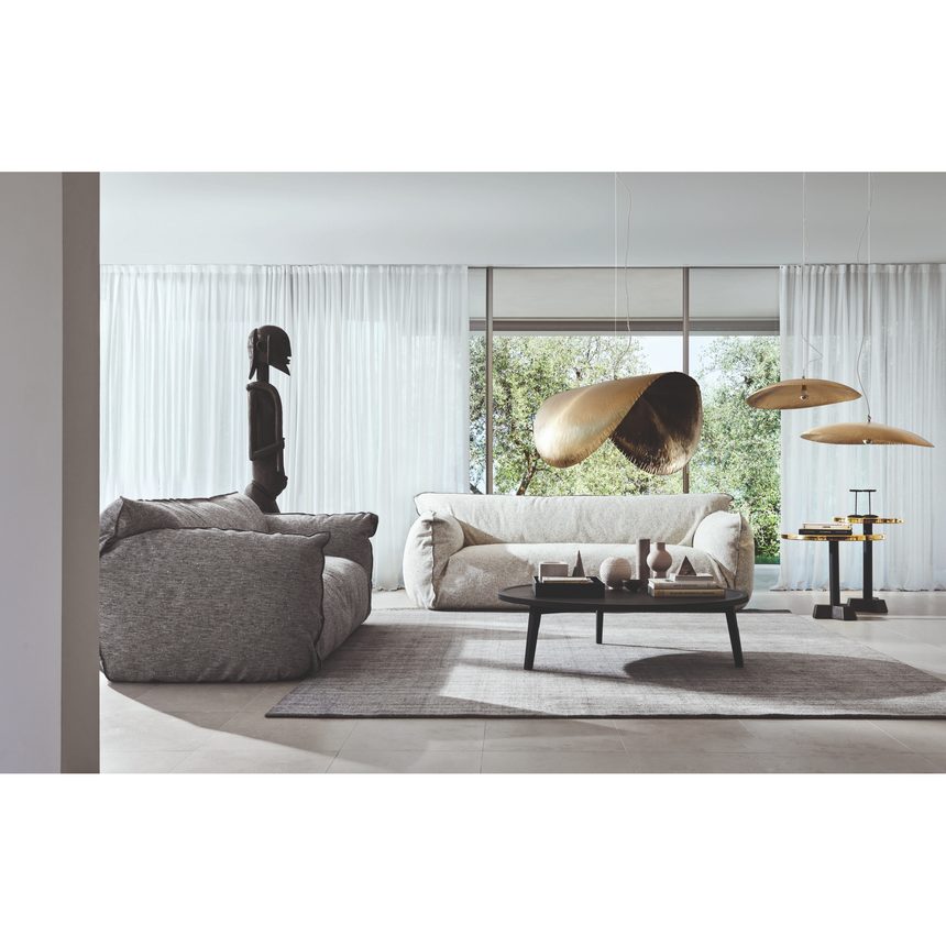 Gold Disc Pendant Lamp | Gervasoni Brass | ItalianFurniture.com