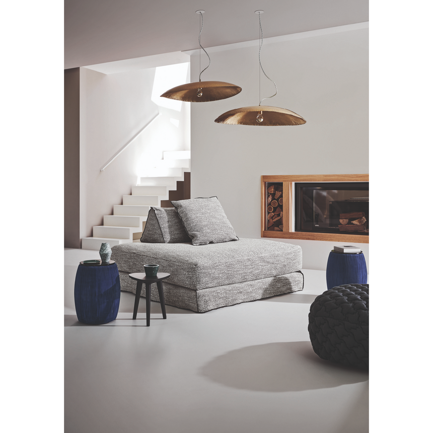 Gold Disc Pendant Lamp | Gervasoni Brass | ItalianFurniture.com