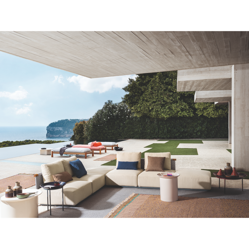 Round Millgres Side Tables | Gervasoni Brise | ItalianFurniture.com