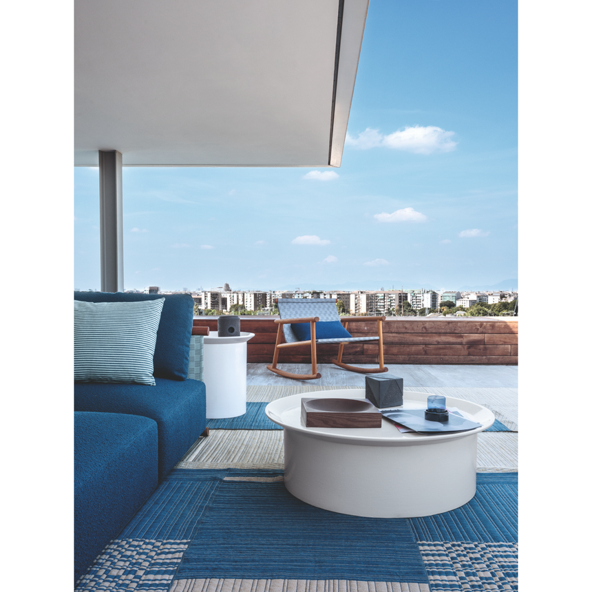 Round Millgres Side Tables | Gervasoni Brise | ItalianFurniture.com