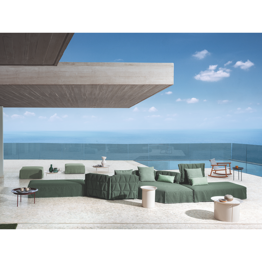 Round Millgres Side Tables | Gervasoni Brise | ItalianFurniture.com