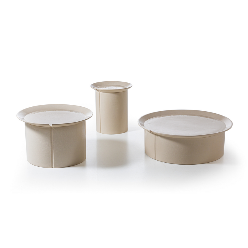 Round Millgres Coffee Tables | Gervasoni Brise | ItalianFurniture.com