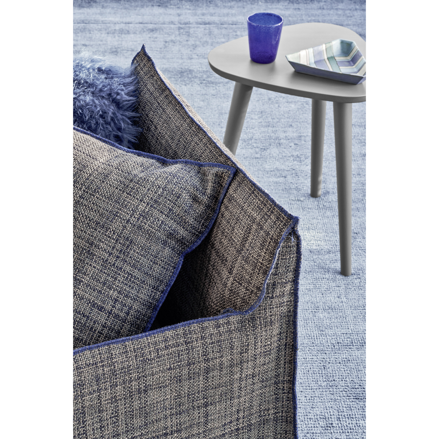 Natural White Lino Armchair | Gervasoni Ghost | ItalianFurniture.com