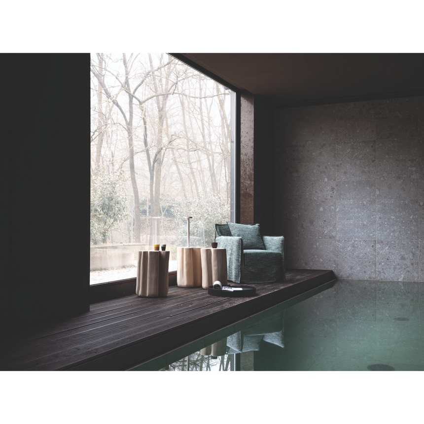 Natural White Lino Armchair | Gervasoni Ghost | ItalianFurniture.com