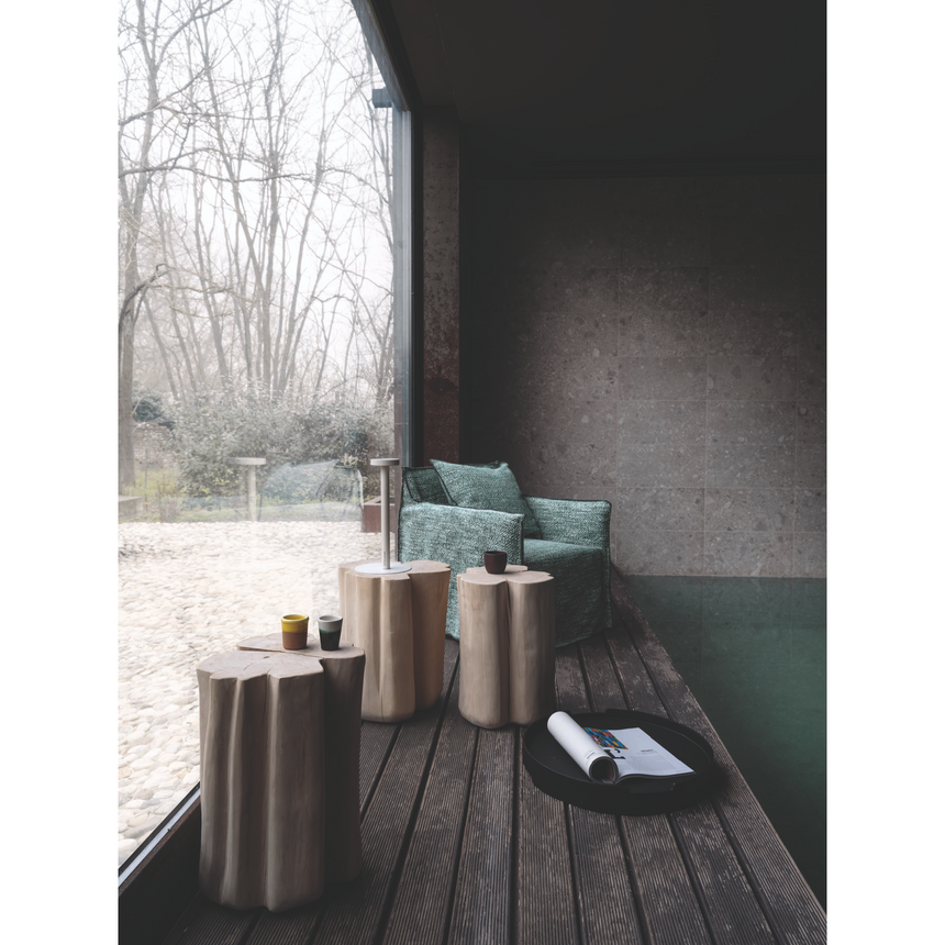 Natural White Lino Armchair | Gervasoni Ghost | ItalianFurniture.com