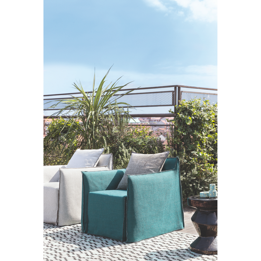 Aspen Outdoor Armchair | Gervasoni Ghost | ItalianFurniture.com