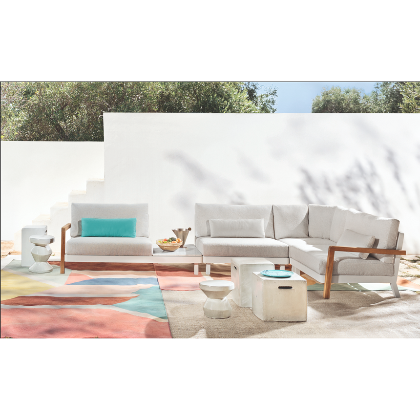 Cubic Concrete Side Table | Gervasoni Inout | ItalianFurniture.com